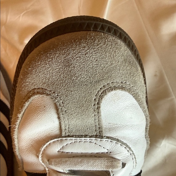 Adidas Men's Samba White and Black Sneakers - Picture 10 of 10